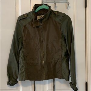 Lucky Brand Olive Green Utility Jacket